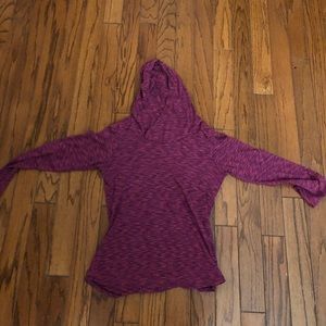 Trendy Columbia pink workout hoodie!